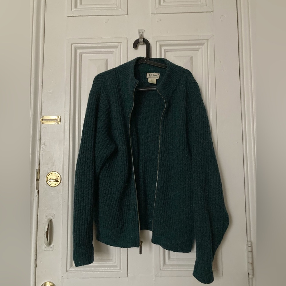 LL Bean // Forest Green Pull Over // Men’s Medium